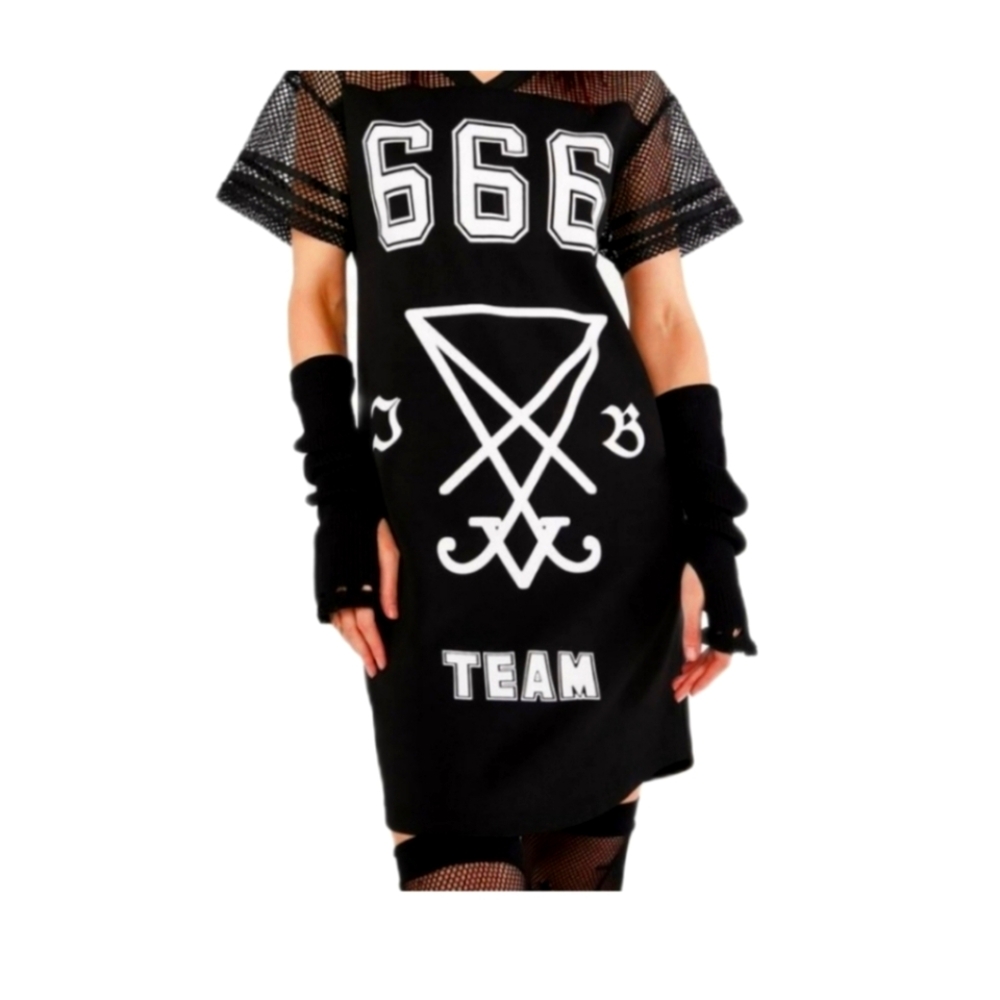 JAWBREAKER 666 Jersey Dress